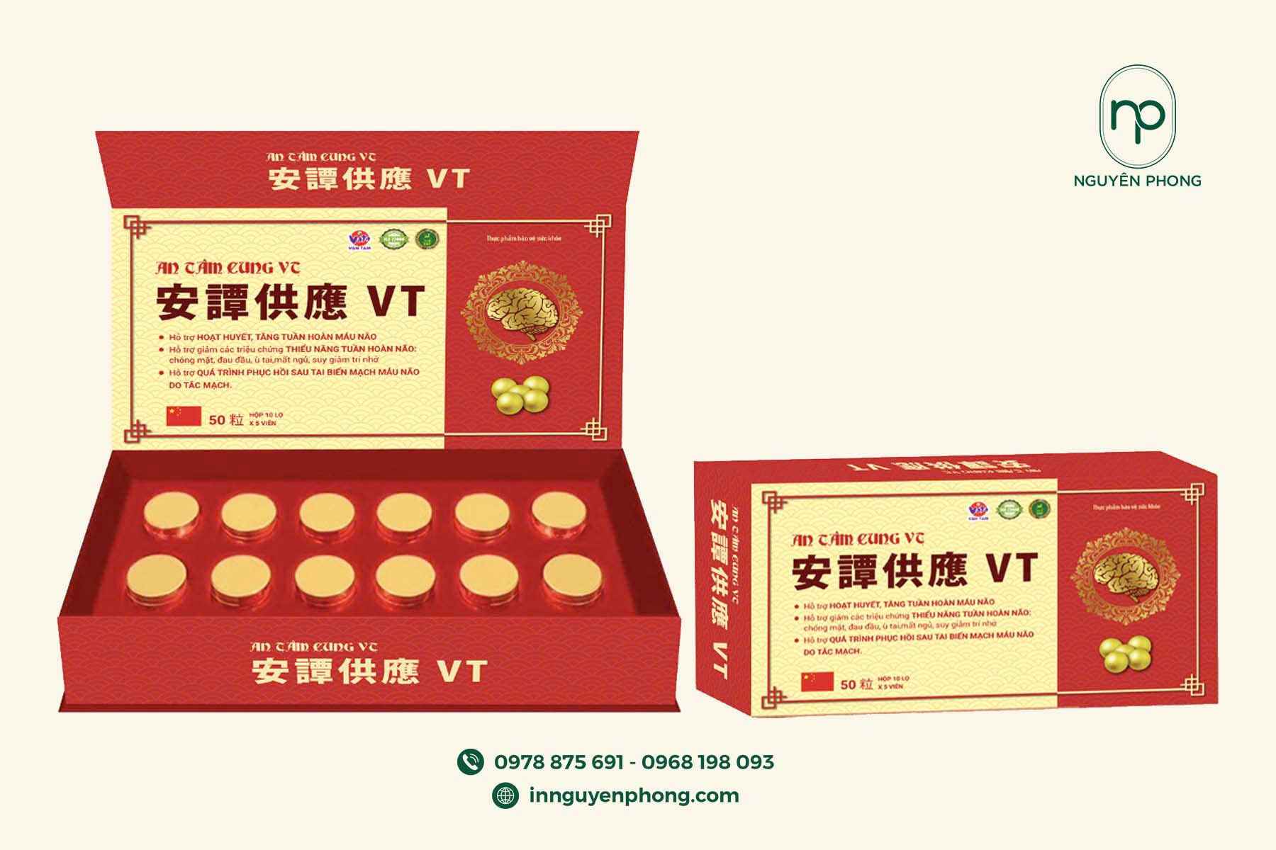 Mẫu hộp đựng thuốc đông y cao cấp